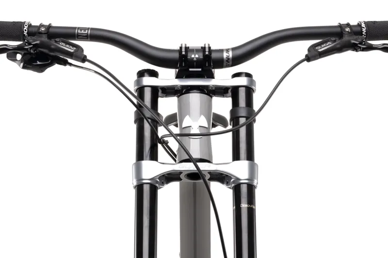 Nukeproof Dissent 275 Comp 27.5 Downhill Mountain Bike 2021 Grey-2